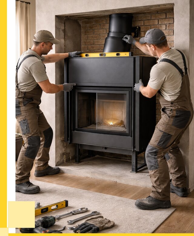 Установка каминных топок в Березниках под ключ от 18538 р. | ЭриданБрз