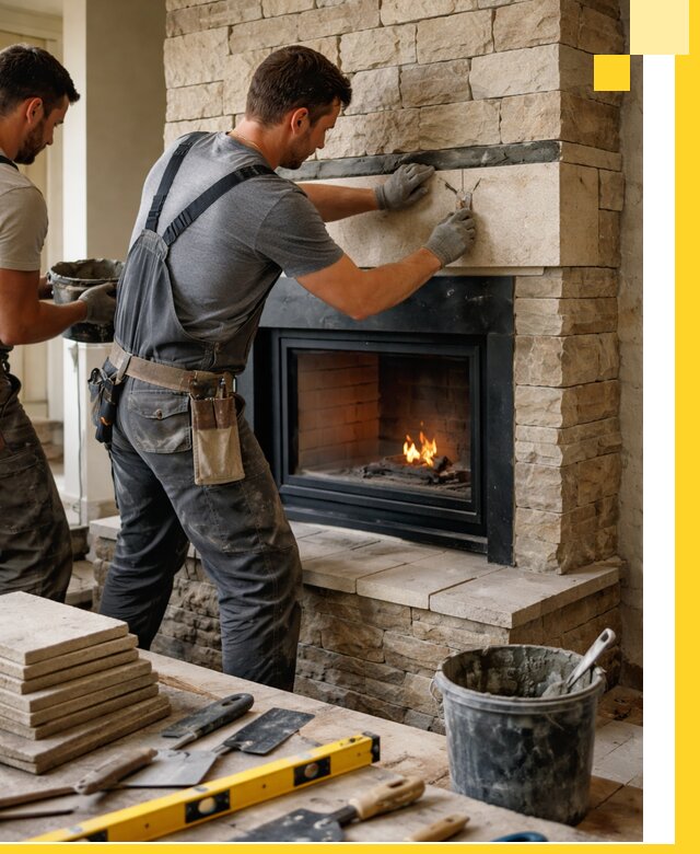 Проектирование и установка открытых каминов в Березниках