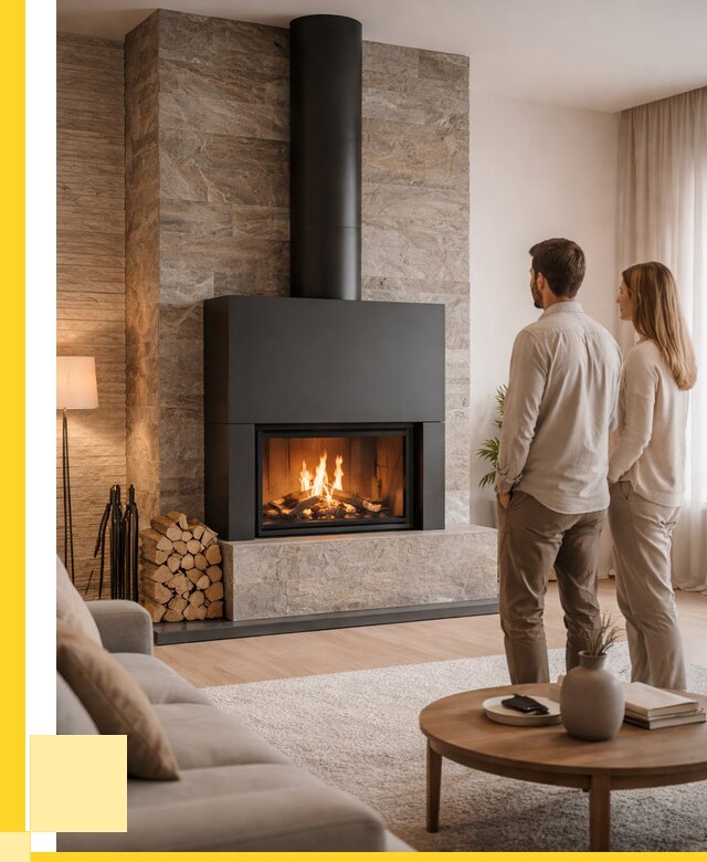 Закрытые камины под ключ в Березниках от 123588 р., ЭриданБрз