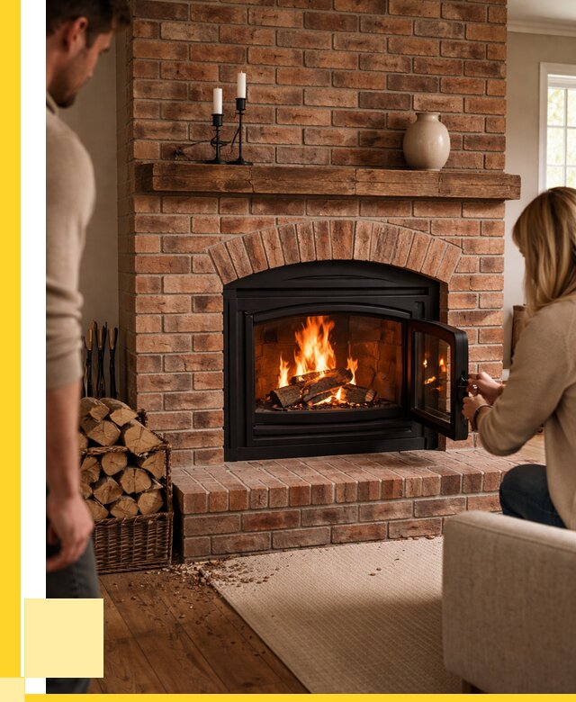 Кирпичные камины под ключ в Березниках от 154485 р. | ЭриданБрз