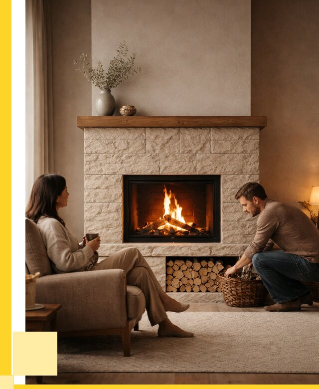 Камины для дома в Березниках под ключ от 154485 р. | ЭриданБрз