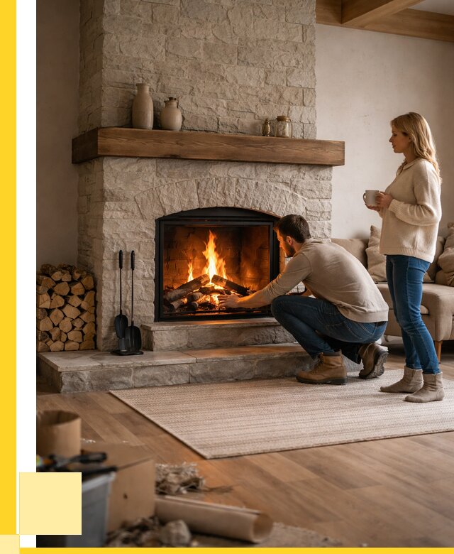 Камины для загородного дома в Березниках от 360465 р., ЭриданБрз