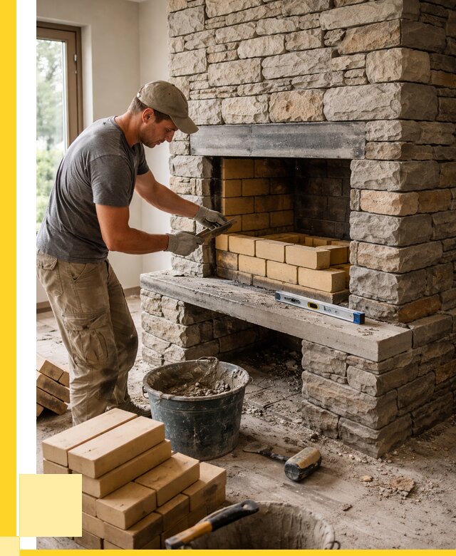 Кладка каминов и камина в Березниках от 25748 р. ЭриданБрз