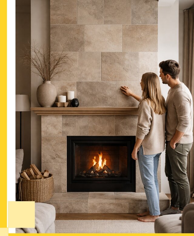 Облицовка каминов керамогранитом в Березниках от 4635 р. | ЭриданБрз