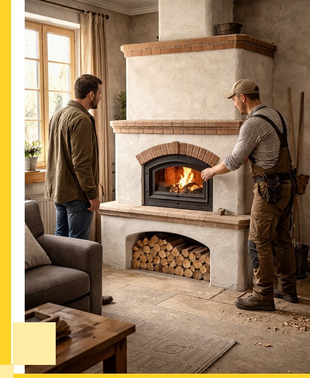 Печи камины в Березниках: кирпичные, изразцовые от 61794 р. | ЭриданБрз