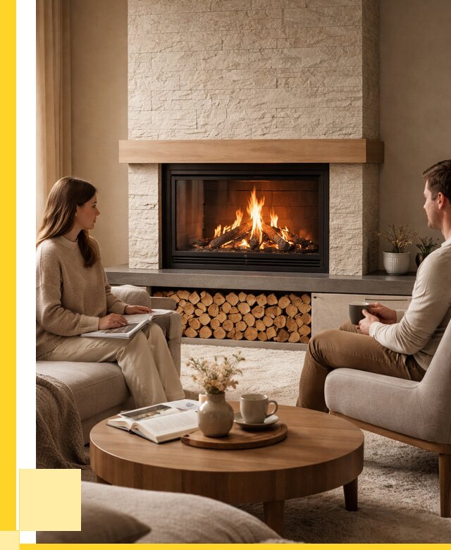 Камины со стеклом в Березниках от 185382 р. | ЭриданБрз — топки 3 стекла