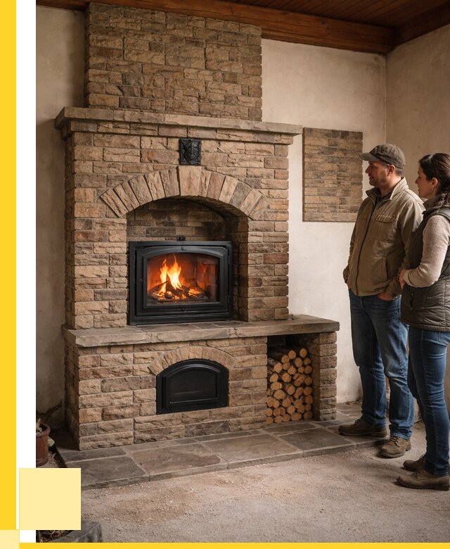 Кирпичная печь под ключ в Березниках от 154485 р. | ЭриданБрз