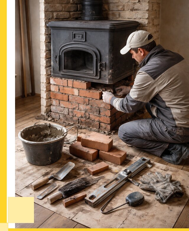 Ремонт печей в Березниках от 12359 р., услуги печника ЭриданБрз