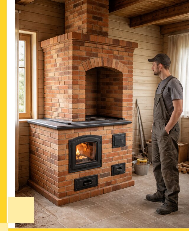 Кирпичные печи в Березниках: купить от 154485 р. | ЭриданБрз