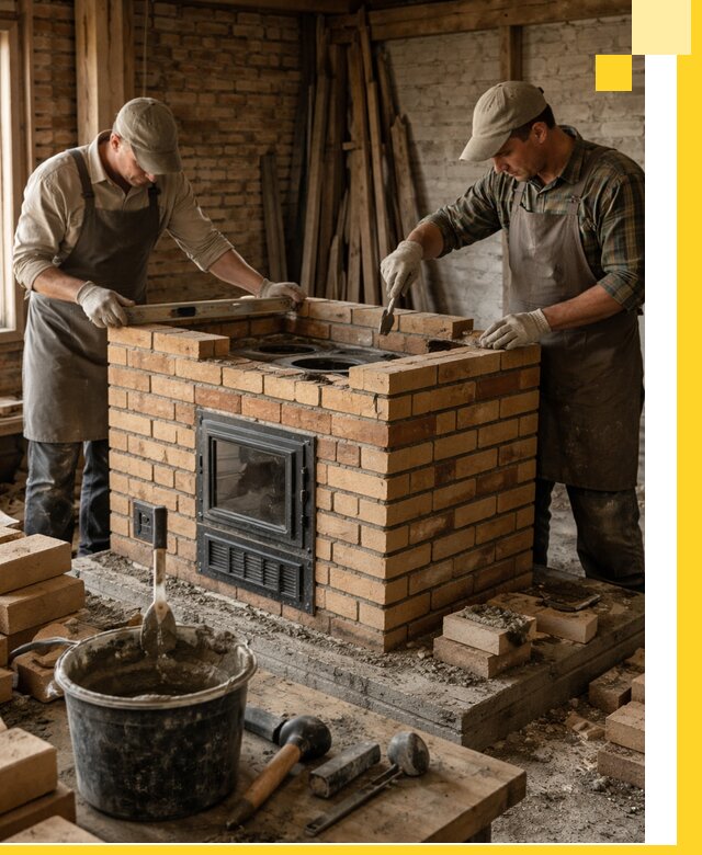 Изготовление и установка варочных печей под ключ в Березниках