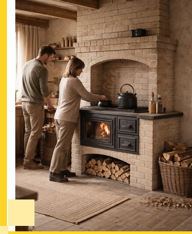 Печи с плитой в Березниках от 46346 р. | ЭриданБрз — кирпичная печь