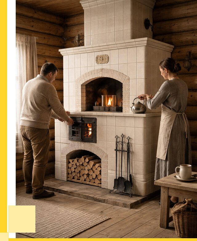 Русские печи в Березниках: установка от 154485 р. ЭриданБрз