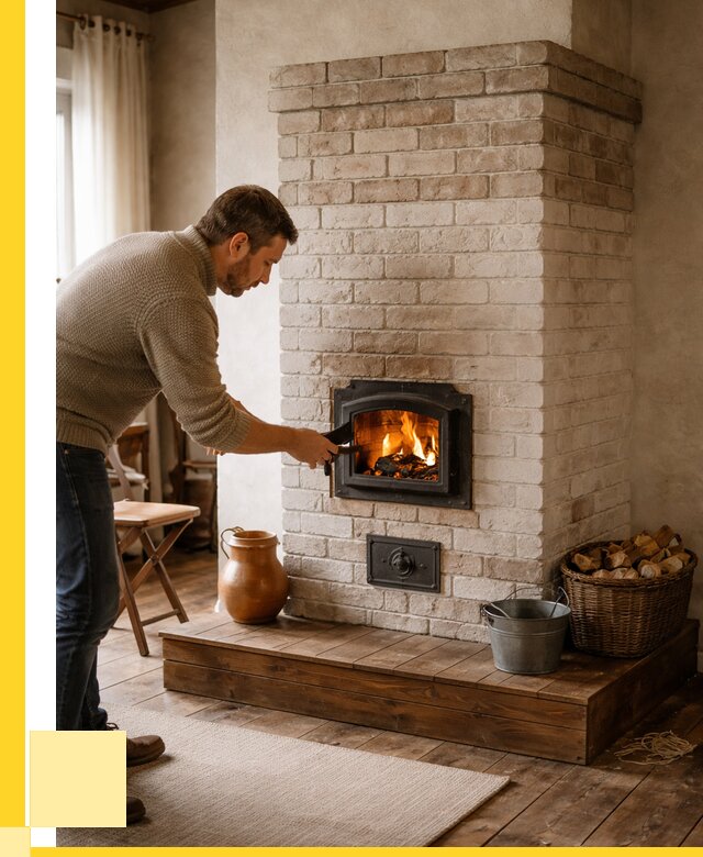 Печь голландка из кирпича в Березниках от 87542 р. | ЭриданБрз