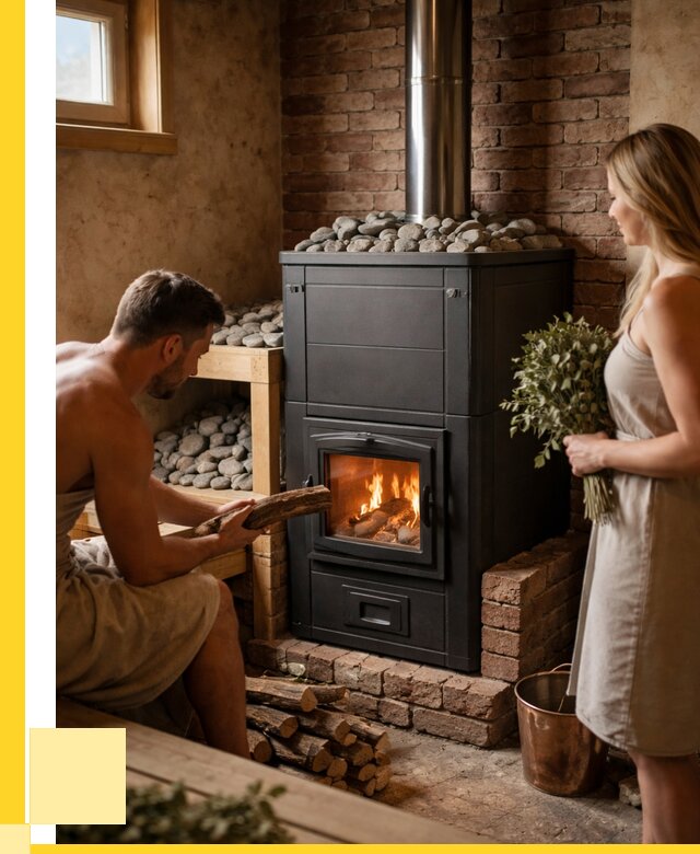 Кирпичная печь для бани на заказ в Березниках от 56645 р. | ЭриданБрз