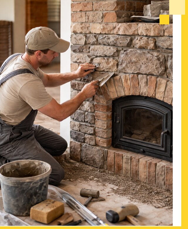 Печи для дома под ключ в Березниках, установка и доставка