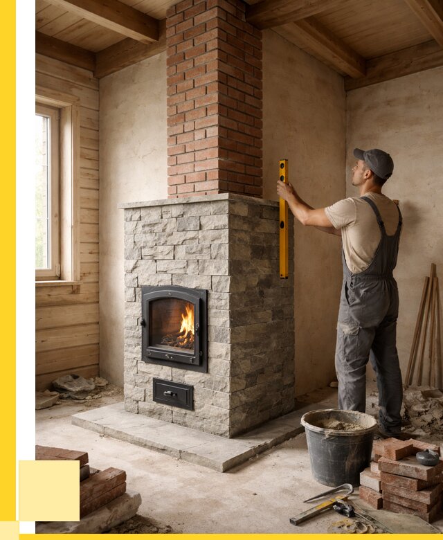 Печи и дымоходы под ключ в Березниках от 46346 р., ЭриданБрз