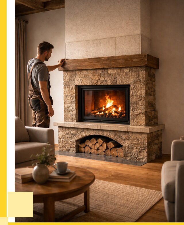 Печи камины для дома под ключ в Березниках от 56645 р. | ЭриданБрз