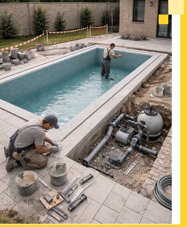 Строительство бассейнов под ключ в Березниках: проекты и монтаж