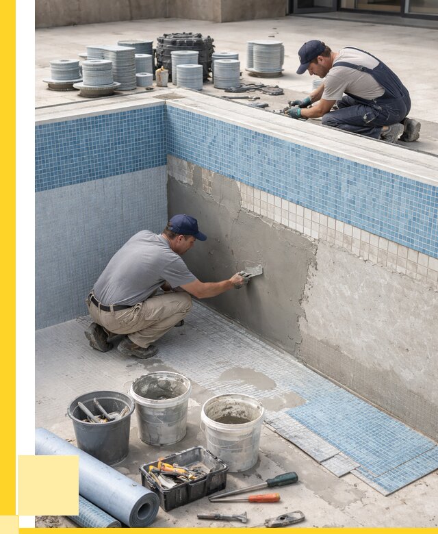 Ремонт и обслуживание бассейнов в Березниках от 25748 р. | ЭриданБрз