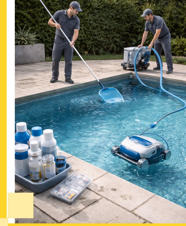 Чистка бассейнов в Березниках роботами, от 4635 р. | ЭриданБрз