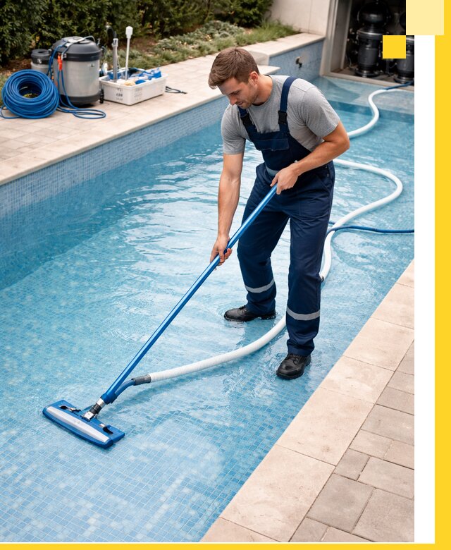 Профессиональная чистка бассейнов и фильтров в Березниках под ключ