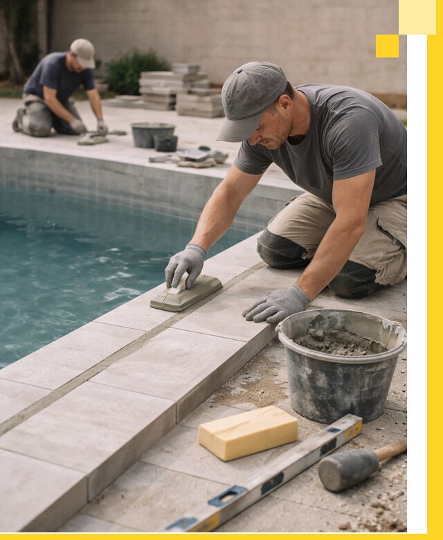 Отделка бассейнов в Березниках: декоративная отделка и гидроизоляция