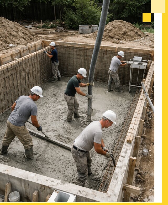 Строительство бетонных бассейнов под ключ в Березниках