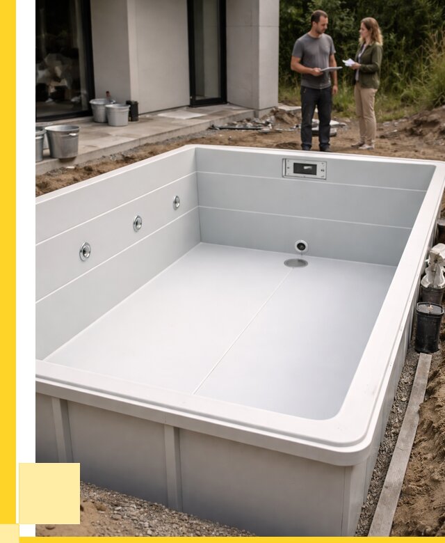 Полипропиленовые бассейны в Березниках от 257475 р. | ЭриданБрз