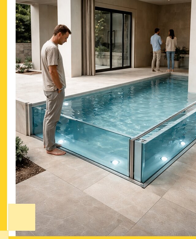 Стеклянные бассейны в Березниках от 1235880 р. | ЭриданБрз — мозаика