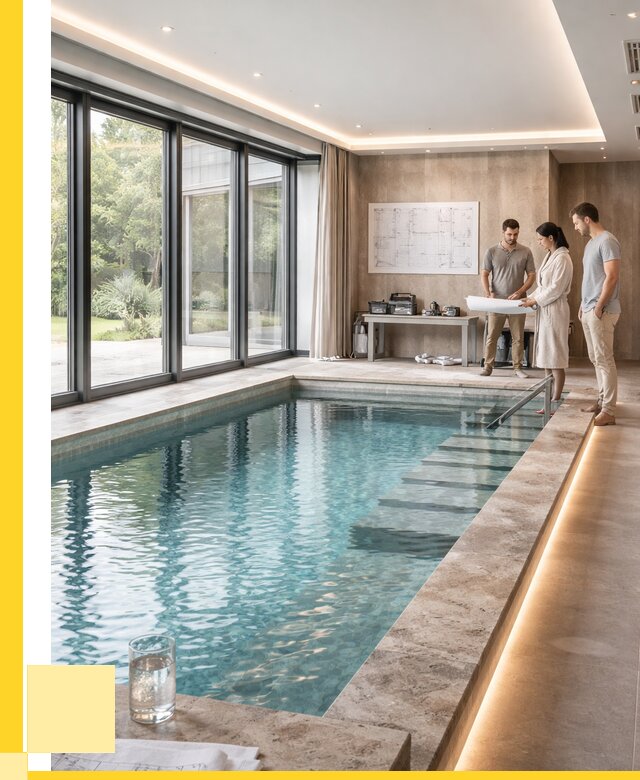 Закрытые бассейны под ключ в Березниках от 2574750 р. | ЭриданБрз