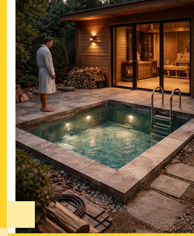 Бани с бассейном под ключ в Березниках от 97841 р. | ЭриданБрз