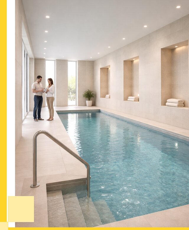 Бассейны в помещении под ключ в Березниках от 1544850 р. | ЭриданБрз