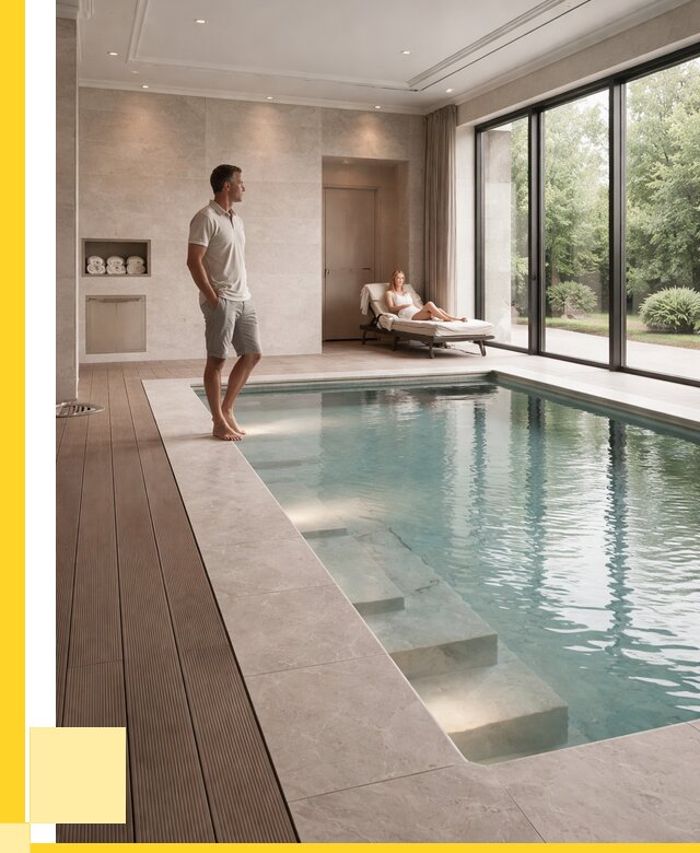 Бассейны в коттедже под ключ в Березниках от 1235880 р. | ЭриданБрз