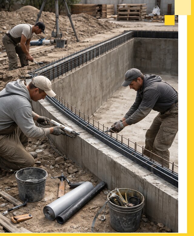 Качественный монтаж чаши бассейна в Березниках под ключ с гарантией