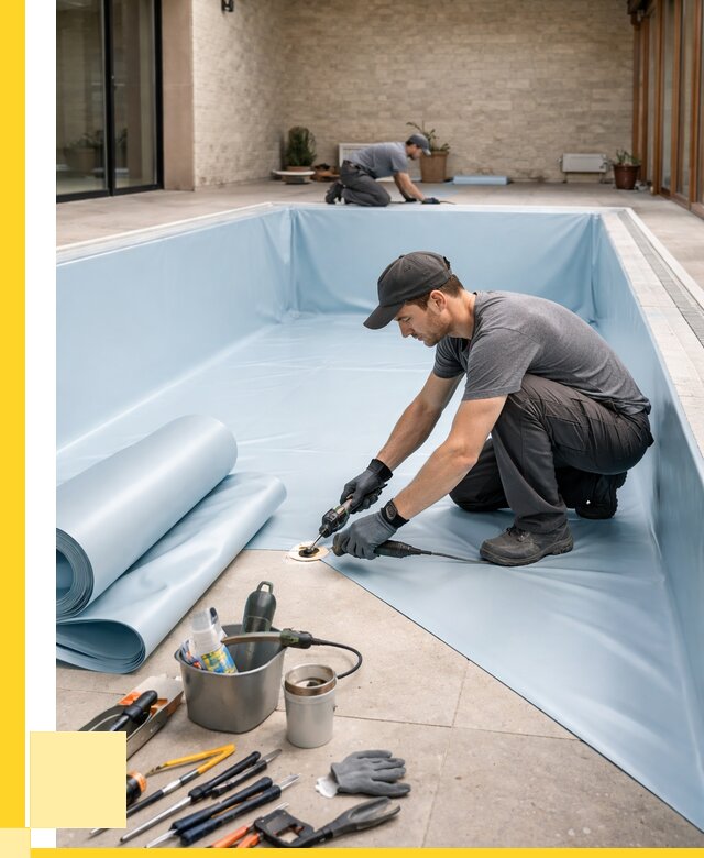 Пленка ПВХ для бассейнов в Березниках от 2575 р. | ЭриданБрз