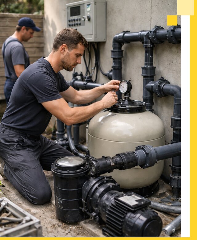 Поставка и монтаж фильтровального оборудования для бассейнов в Березниках