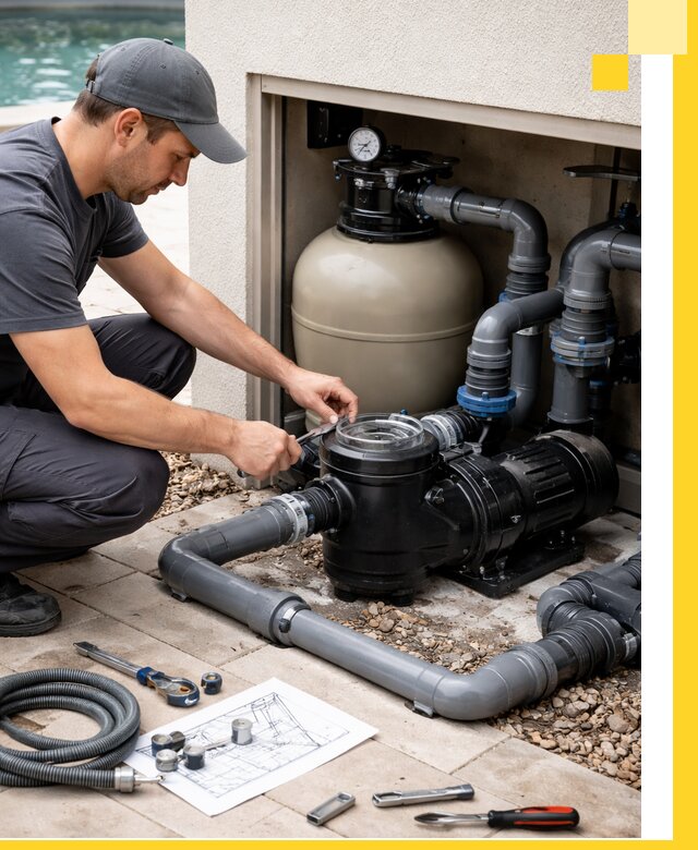 Поставка, монтаж и сервис насосов для бассейнов в Березниках