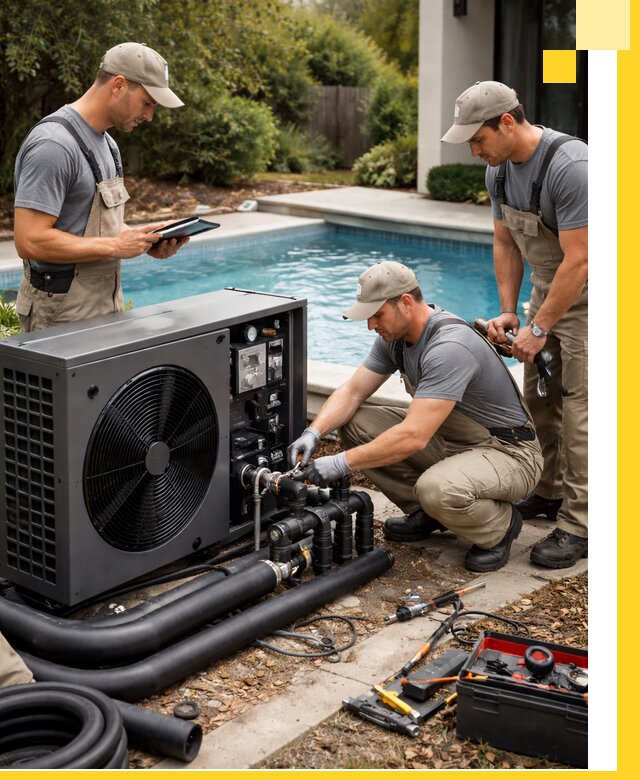 Проектирование и установка тепловых насосов для бассейнов в Березниках