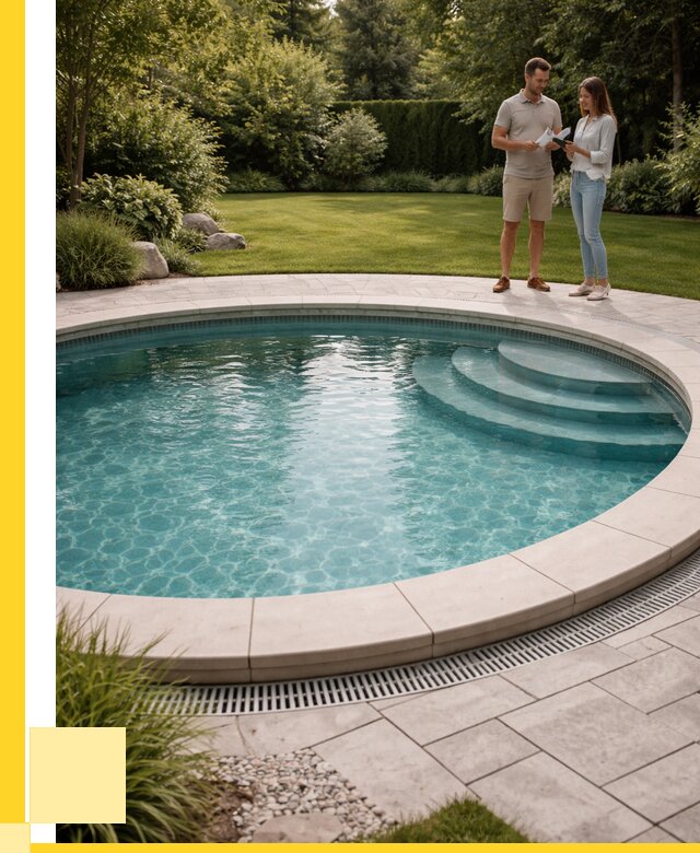 Круглые каркасные бассейны купить в Березниках от 257475 р. | ЭриданБрз