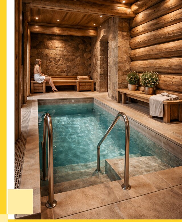 Аренда бани с бассейном в Березниках от 1544850 р. | ЭриданБрз