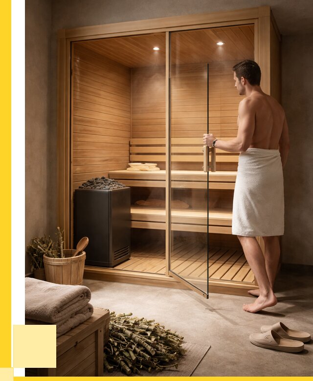 Купить мини сауны для дома в Березниках от 72093 р. ЭриданБрз