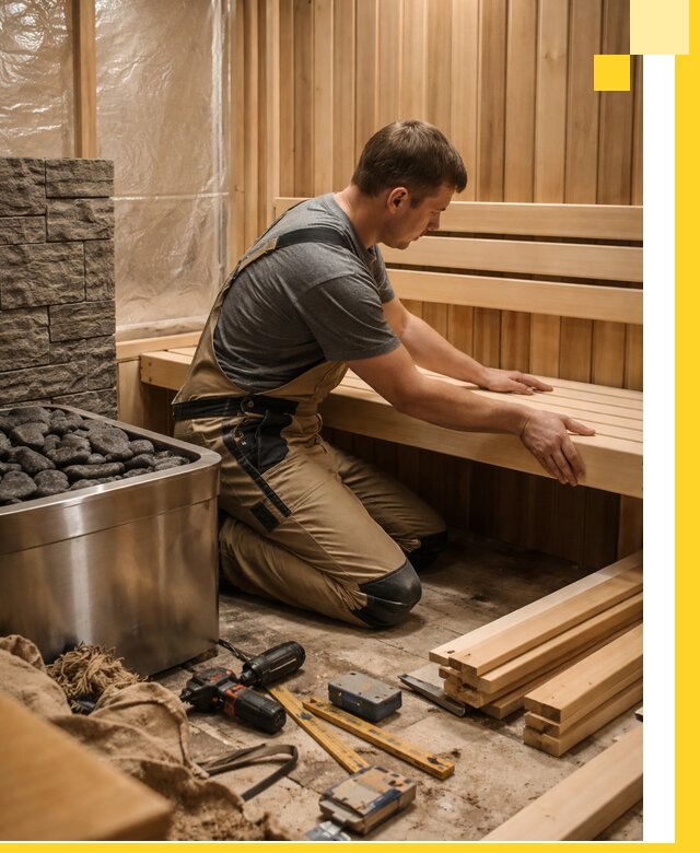 Сауны для дома под ключ с проектированием и монтажом в Березниках