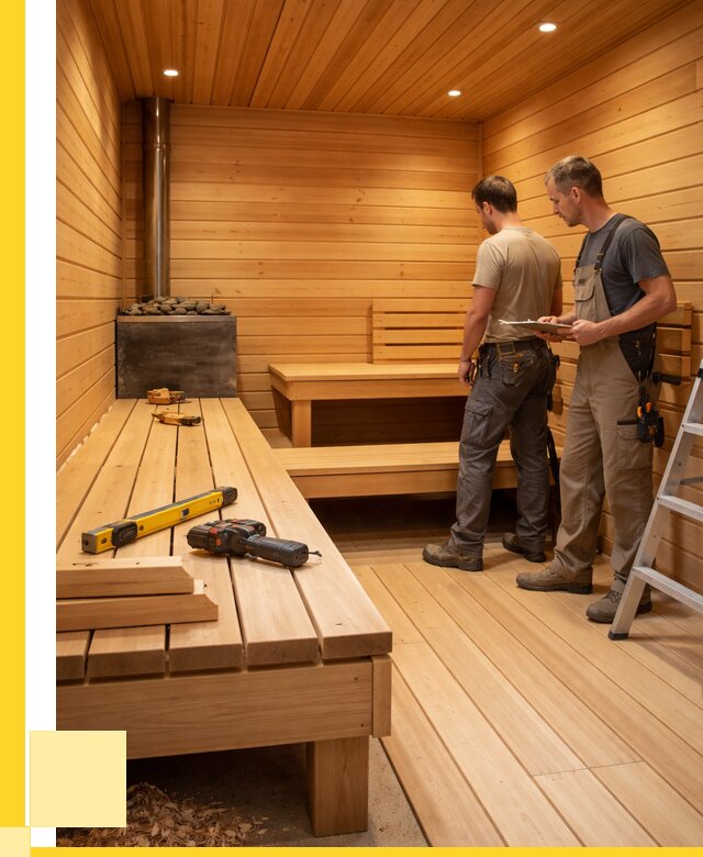 Отделка бань и саун в Березниках по цене от 4635 р. | ЭриданБрз