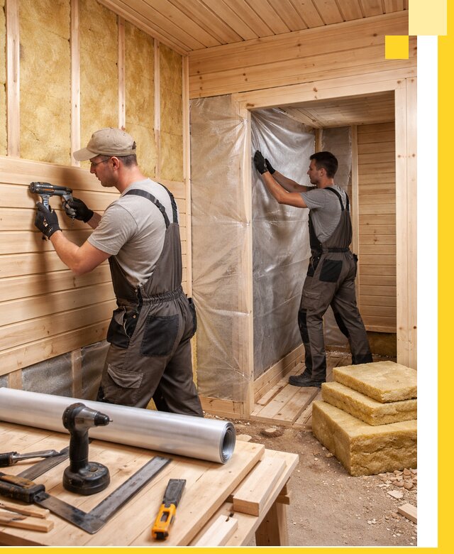 Бани под ключ в Березниках с проектом и полным монтажом