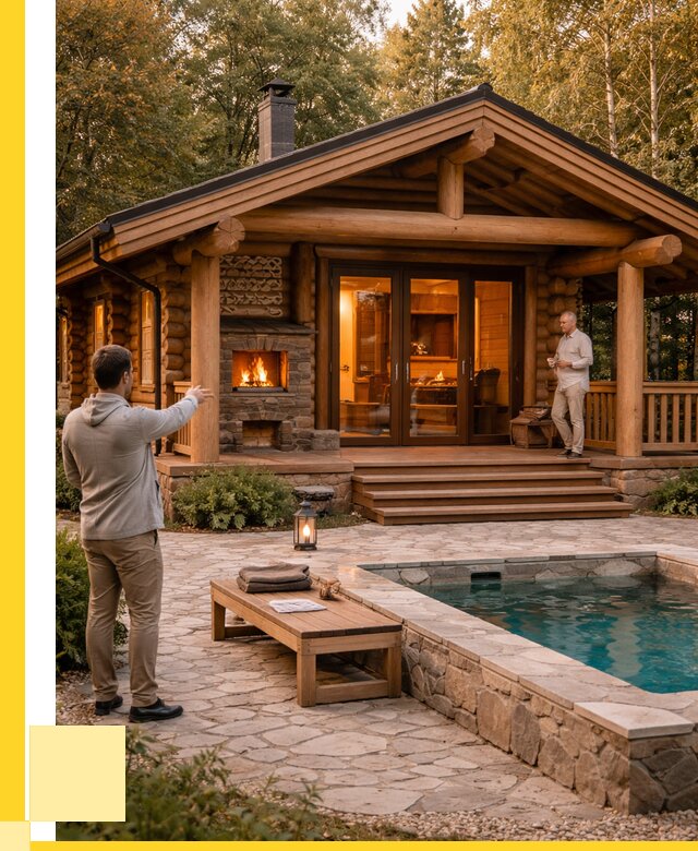 Проекты бань и хамам в Березниках от 25748 р. | ЭриданБрз