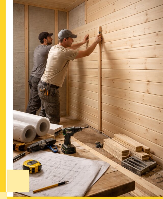 Обшивка бани вагонкой в Березниках от 1236 р., ЭриданБрз