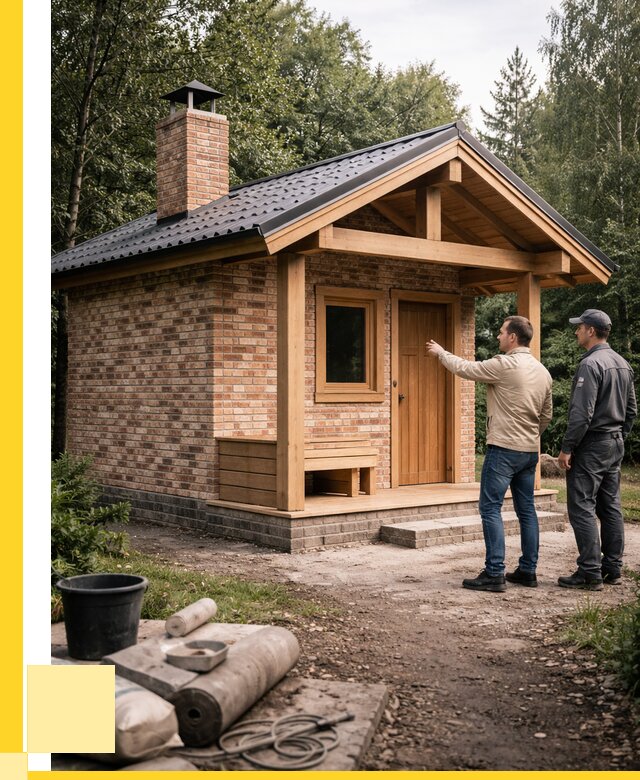 Кирпичные бани и печи в Березниках от 360465 р. | ЭриданБрз