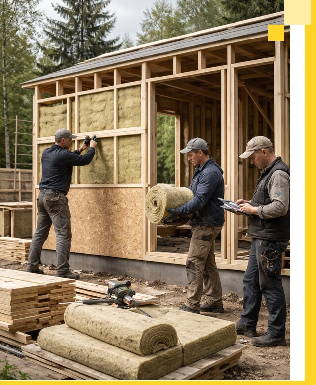 Проектирование и строительство каркасных бань в Березниках под ключ