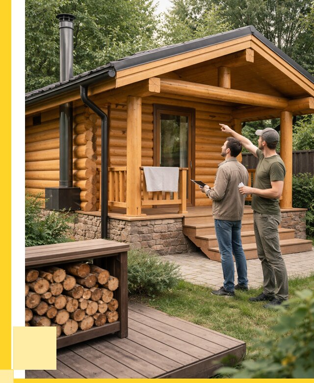 Бани для дачи под ключ в Березниках от 257475 р. | ЭриданБрз