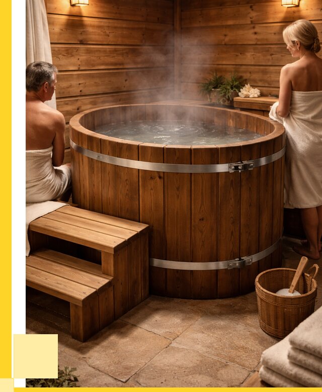 Бани с купелью под ключ в Березниках от 463455 р. | ЭриданБрз